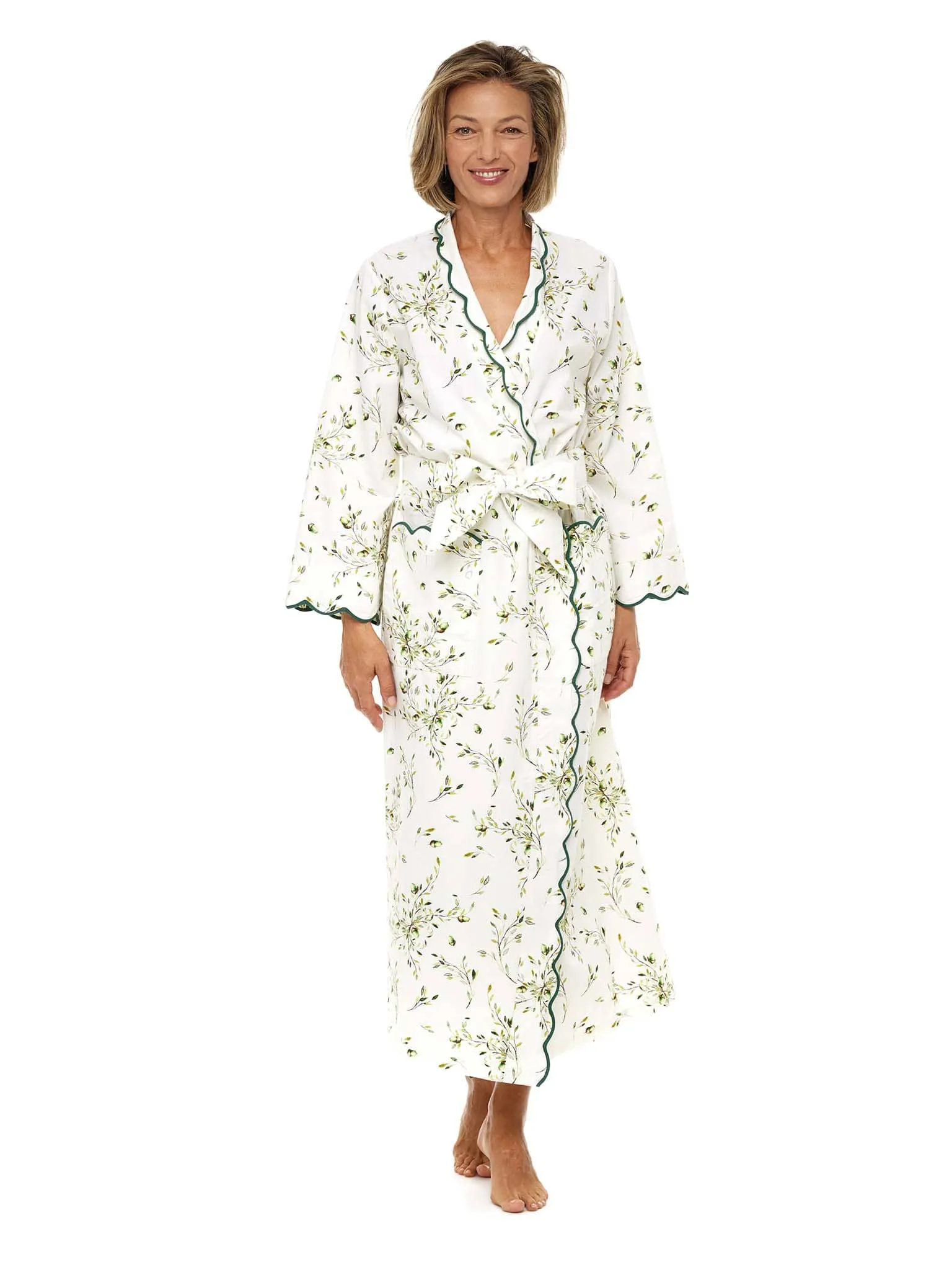 Acorn Print Classic Robe