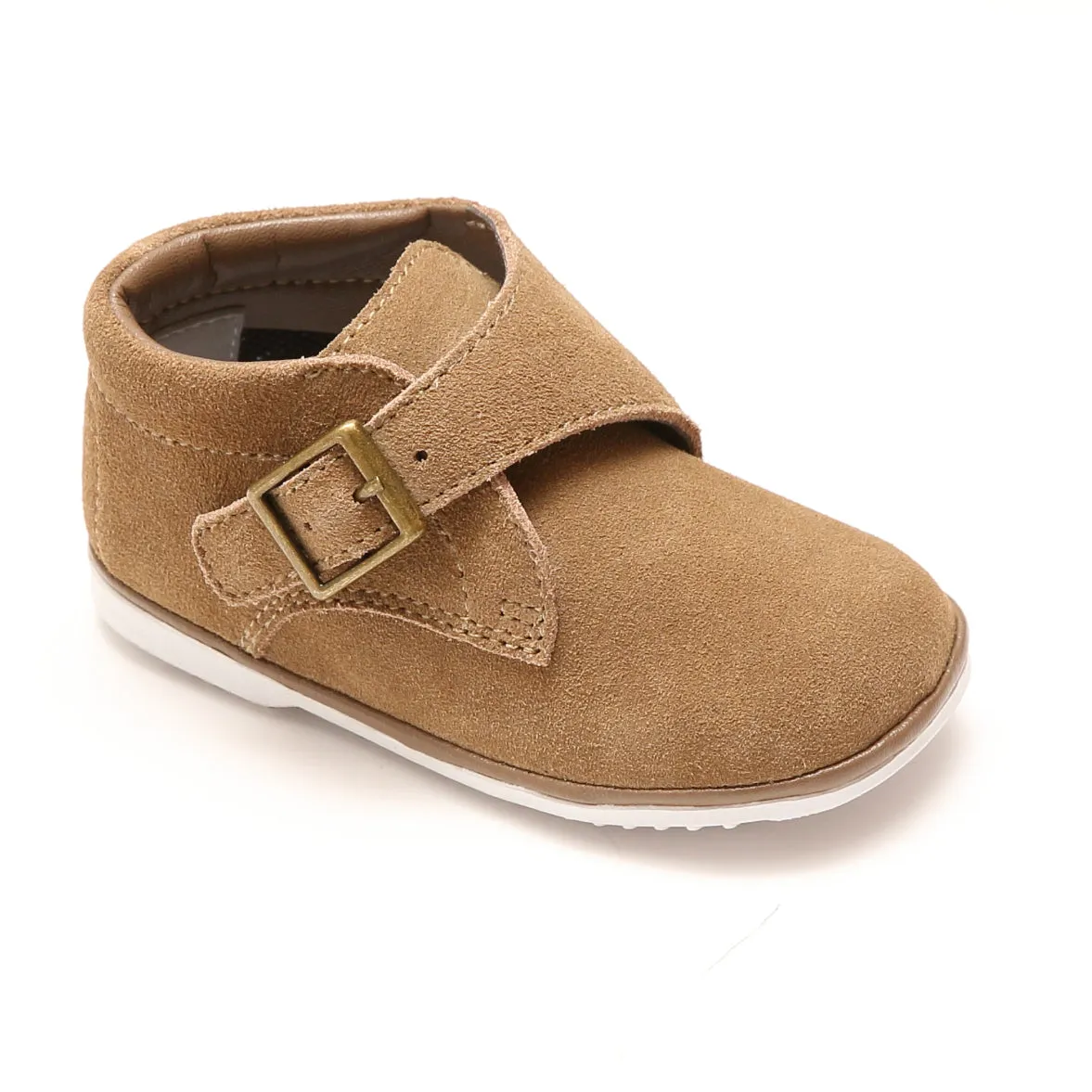 Angel Baby Boys Finch Leather Buckle Strap Boot