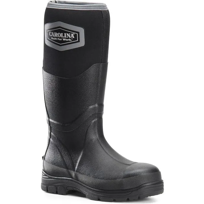 Carolina Men's Mud Jumper 16" Soft Toe WP Rubber Boot -Black- CA2100