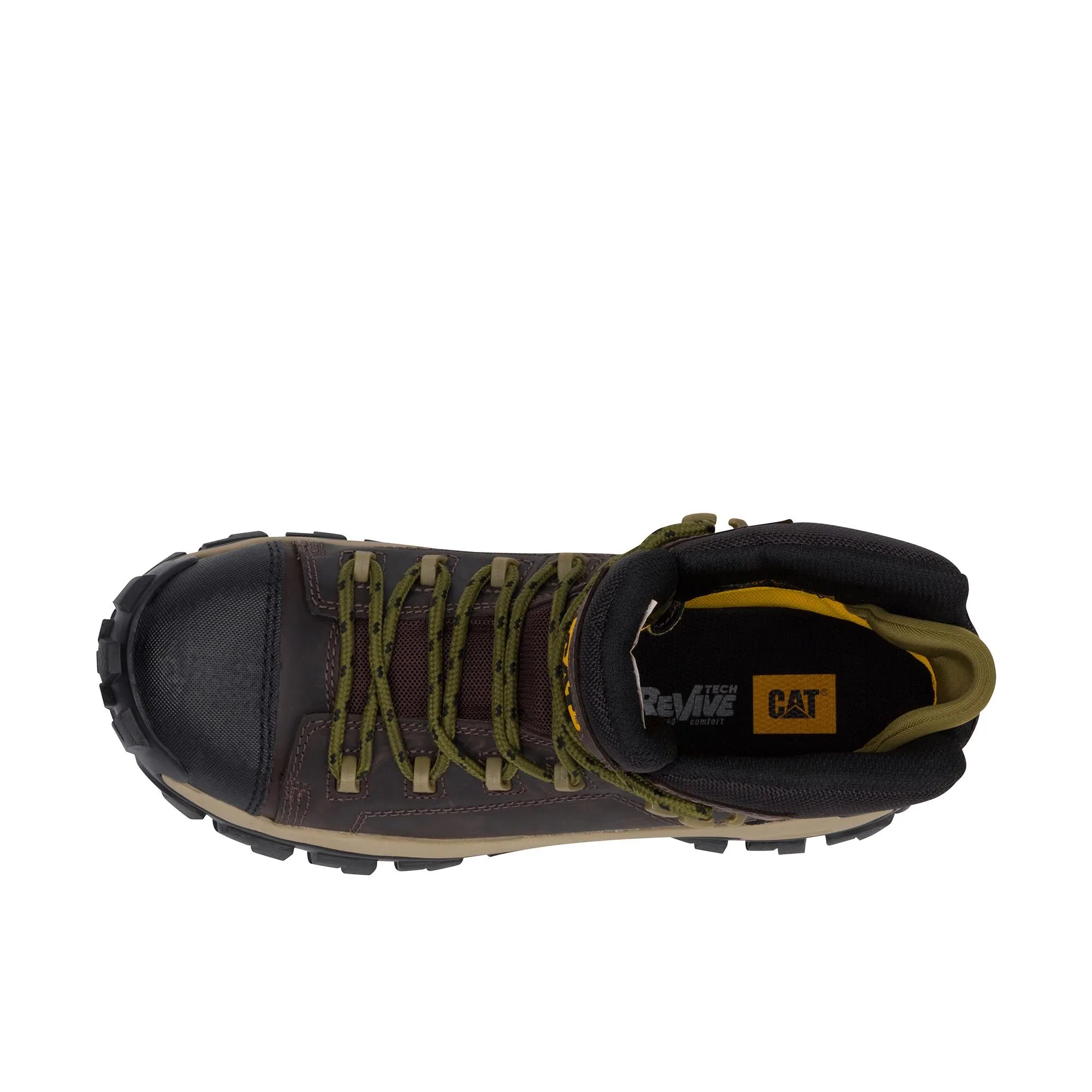 Caterpillar Invader Hiker Composite Toe Coffee Bean