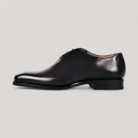 Cernobbio | Black Whole-Cut Oxford Shoes