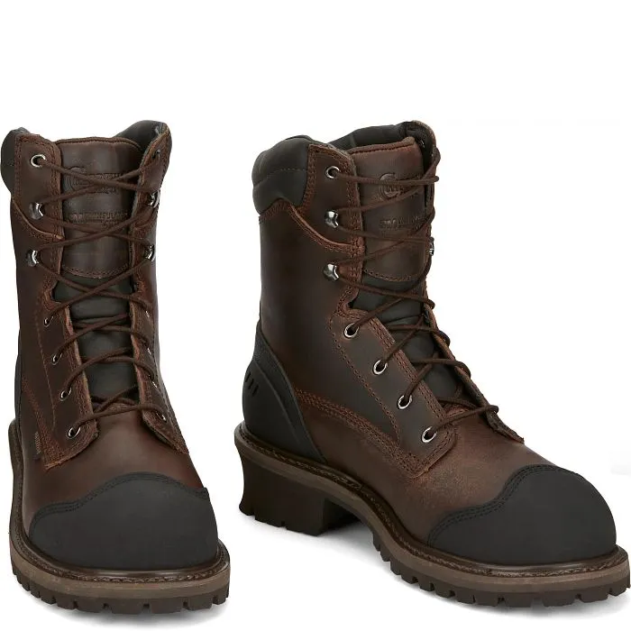 Chippewa Men's Aldarion 8" Comp Toe WP 400G Ins Logger Work Boot - 55053