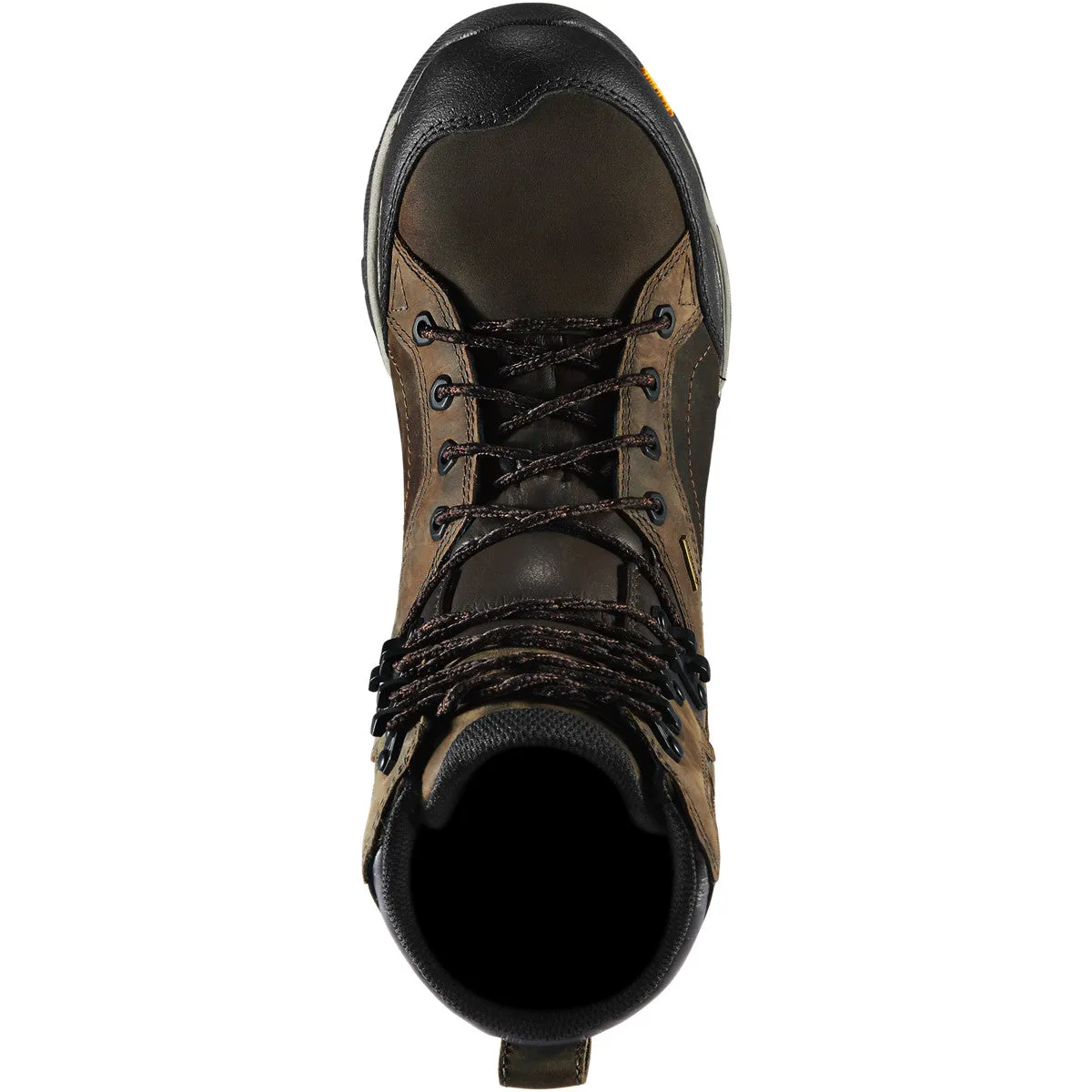 Danner Men's Crucial 8" Plain Toe Waterproof Work Boot- Brown - 15862