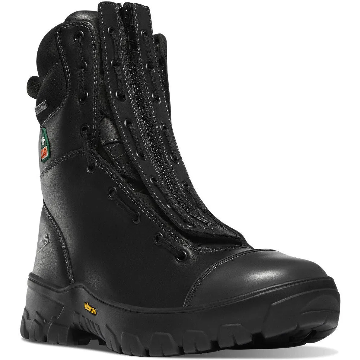 Danner Men's Modern Firefighter 8 CT Waterproof Duty Boot -Black- 18051