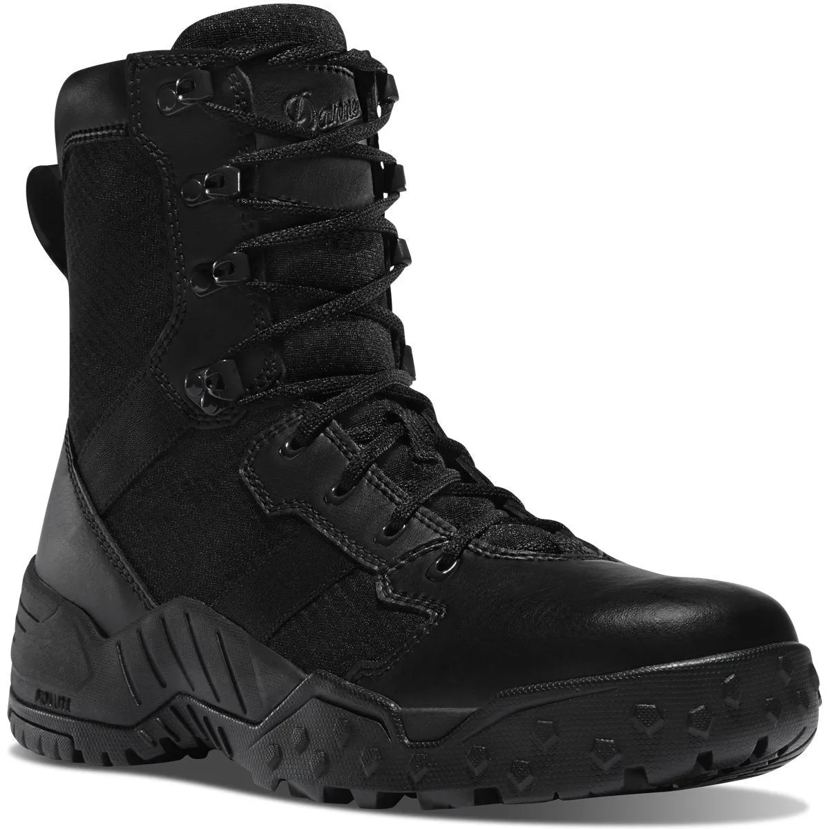 Danner Men's Scorch 8 Side Zip Duty Boot -Black- 25732