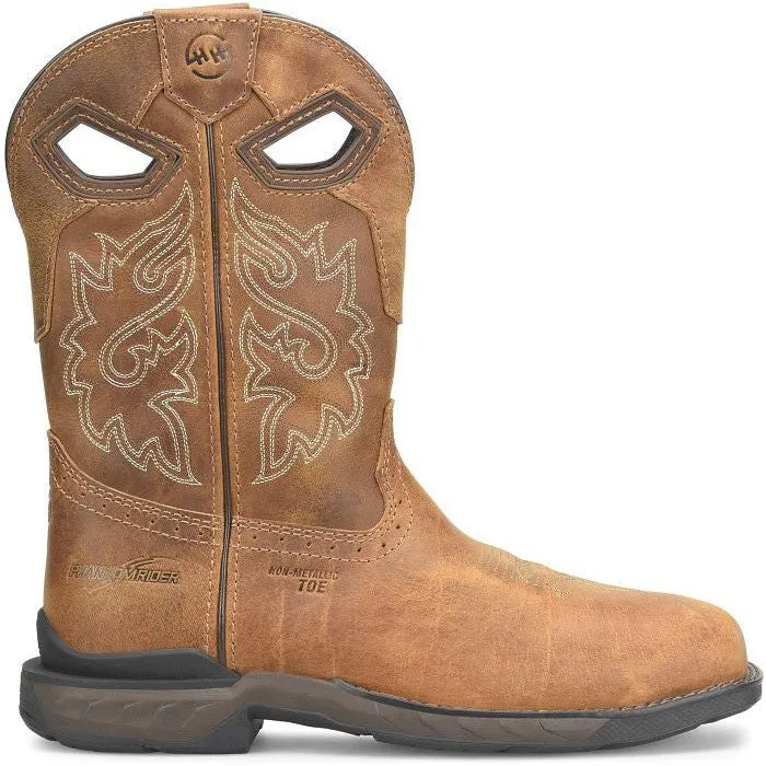 Double H Men's Lonetree 11 Comp Toe Western Work Boot -Brown- DH5432