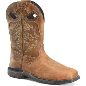 Double H Men's Lonetree 11" Comp Toe Western Work Boot -Brown- DH5432