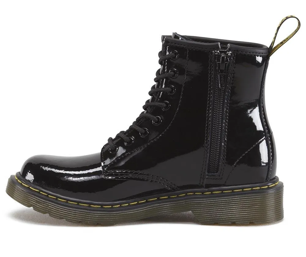 Dr. Martens Kids Delaney Black Patent Lamper