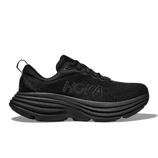 HOKA Men's Bondi 8 Wide Black/Black