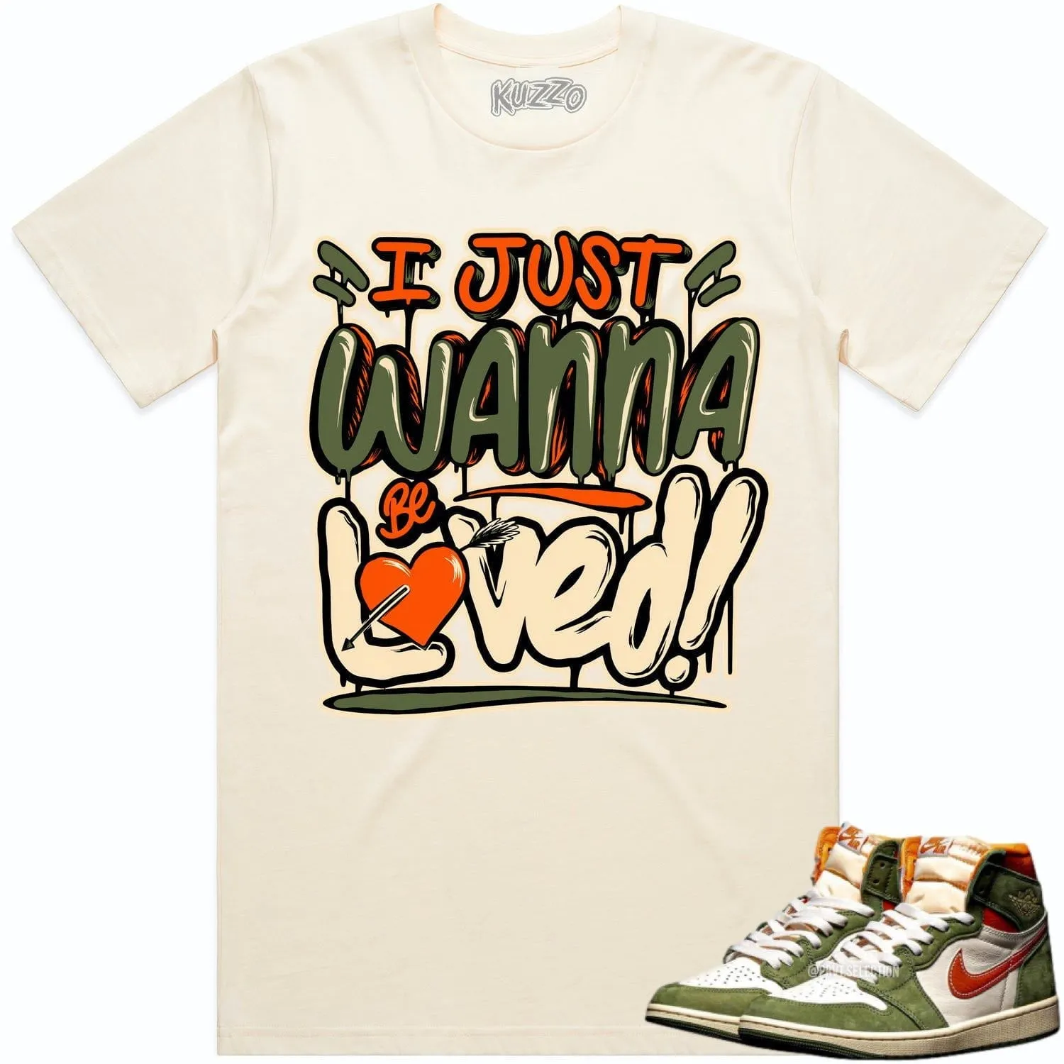 Jordan 1 Celadon 1s Shirt to Match - CELADON LOVED