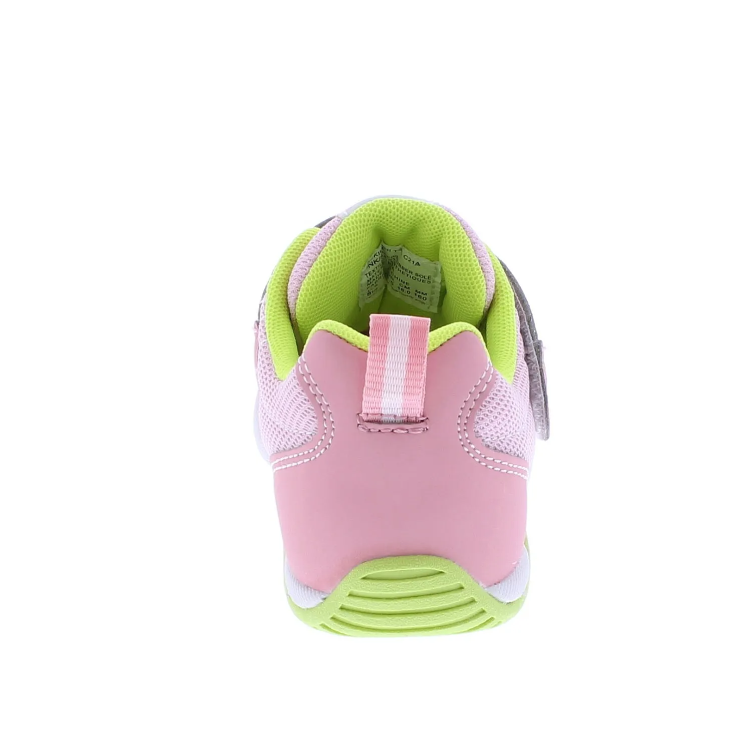 Kaz Kid's Athletic Sneaker - Pink/Apple