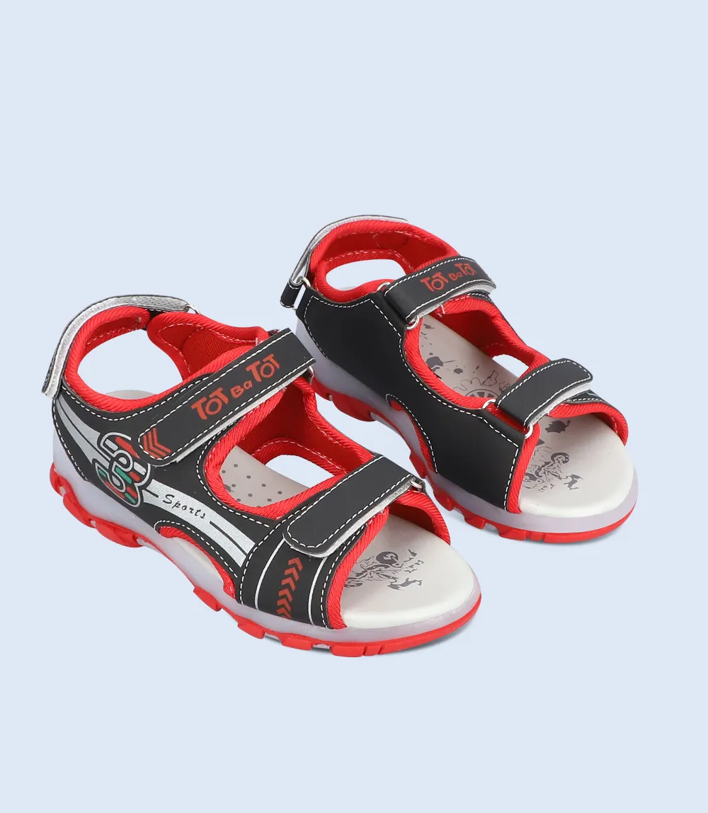 KB0155-RED-Boys sandal