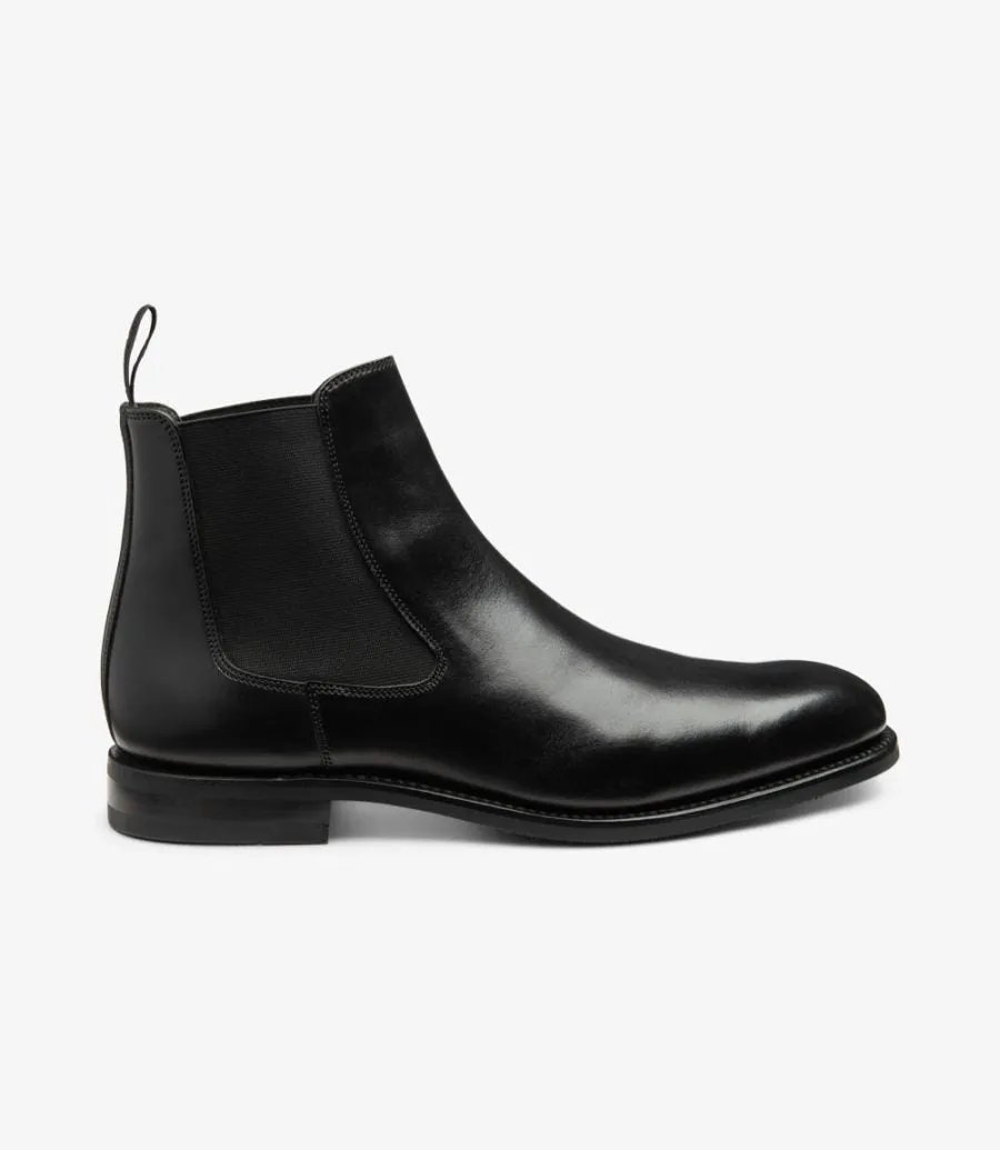 LOAKE - Wareing Premium Chelsea boot - Black