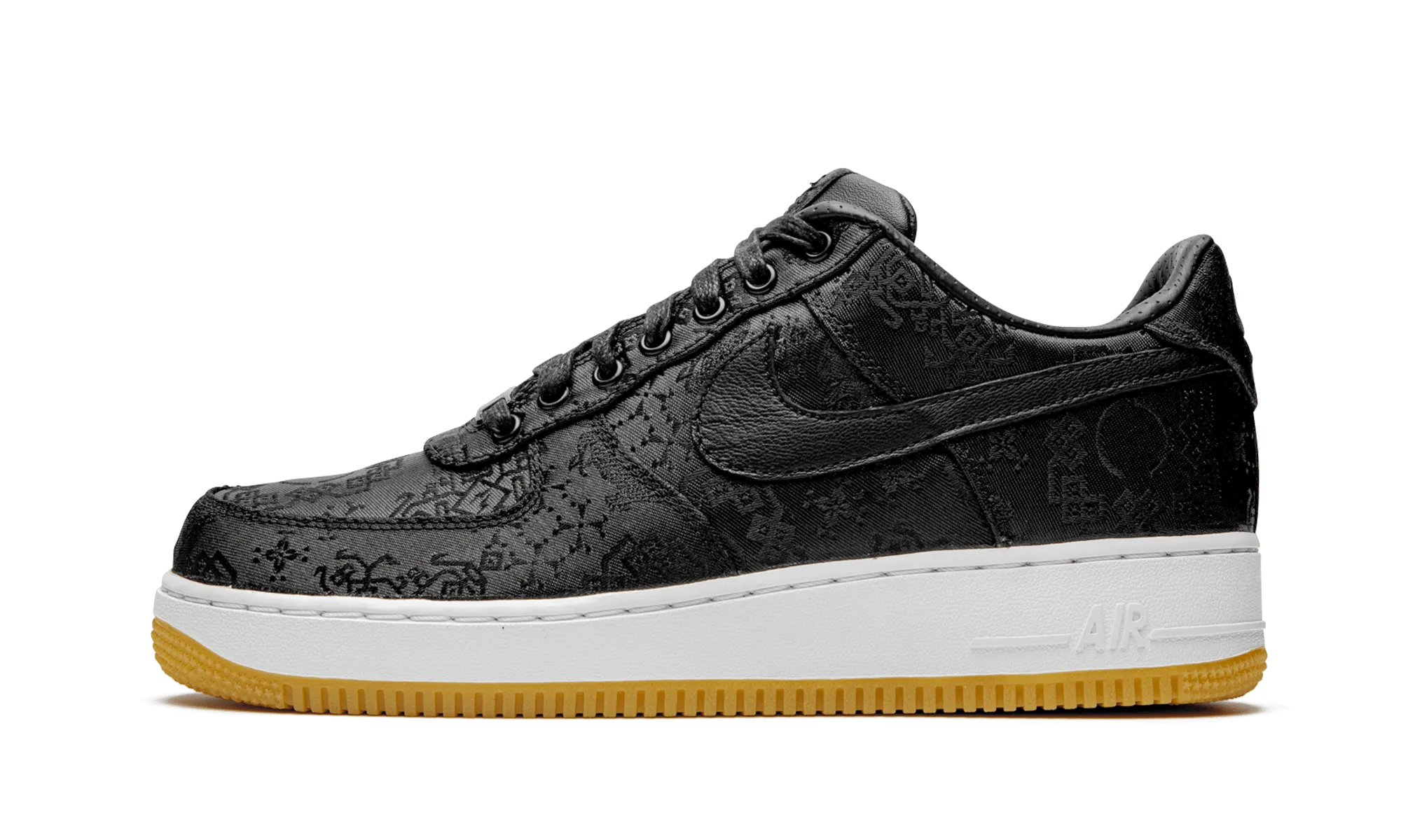 Nike AF1  LOW CLOT BLACK SILK