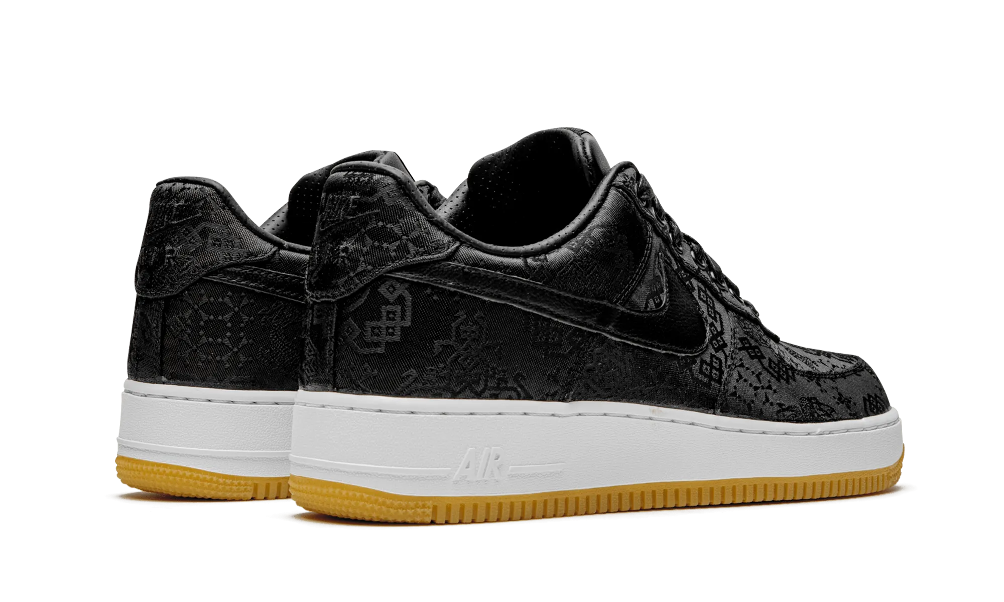 Nike AF1  LOW CLOT BLACK SILK