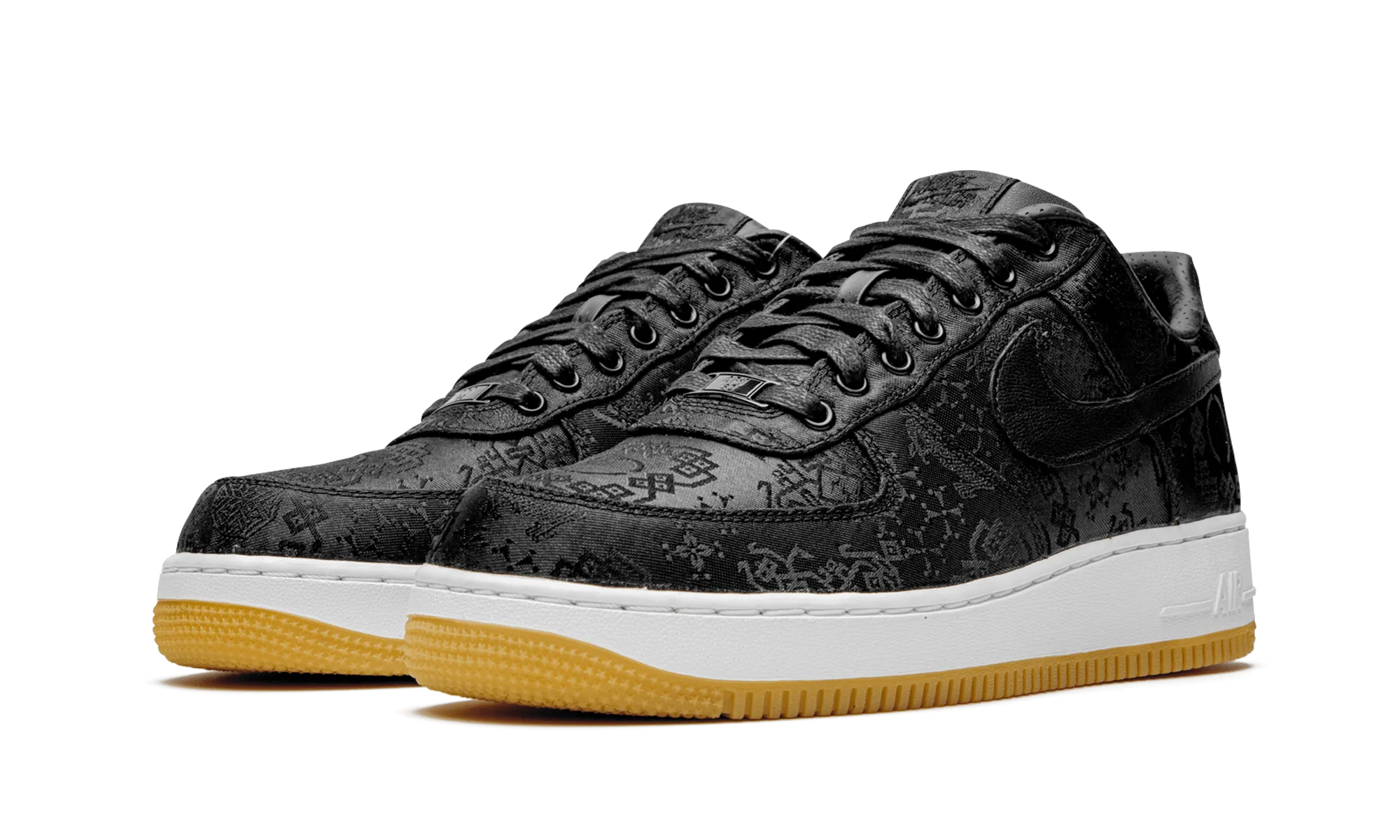 Nike AF1  LOW CLOT BLACK SILK