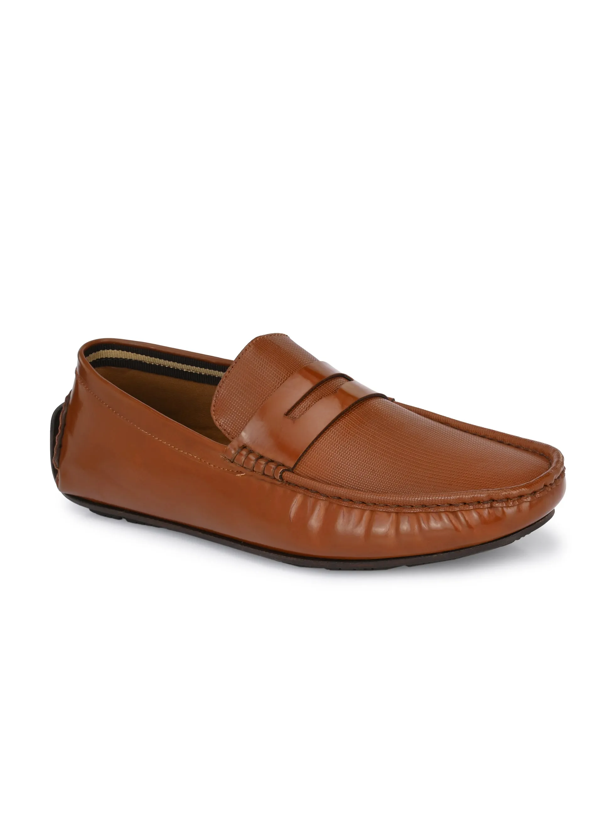 Orion Tan Casual Driving Loafers