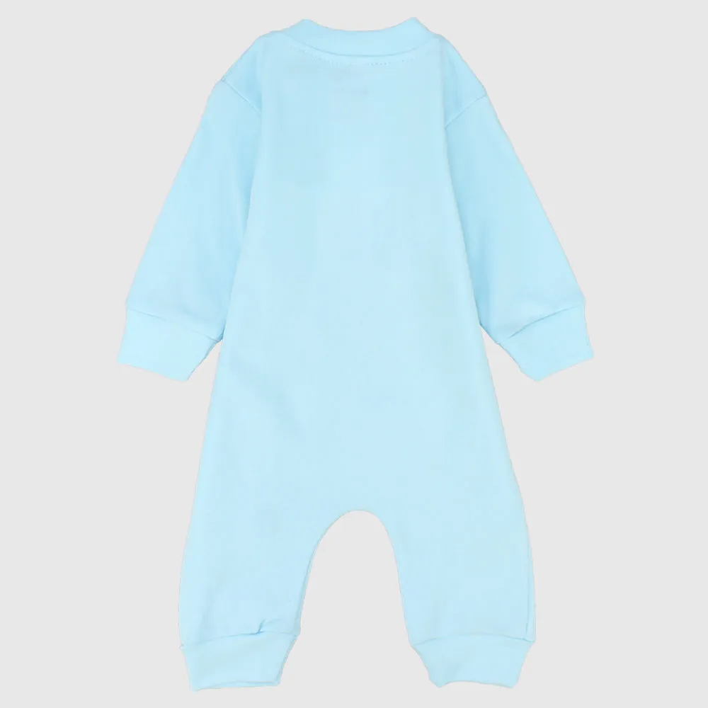 "Wild & Free" Long-Sleeved Baby Footie