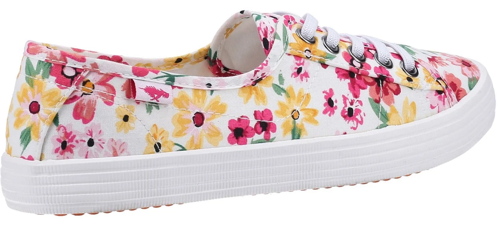 Rocket Dog Chow Chow Margate Floral Womens Lace Up Casual Shoe