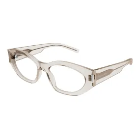 Saint Laurent SL 638 004 Crystal Beige 55 Optical Frame