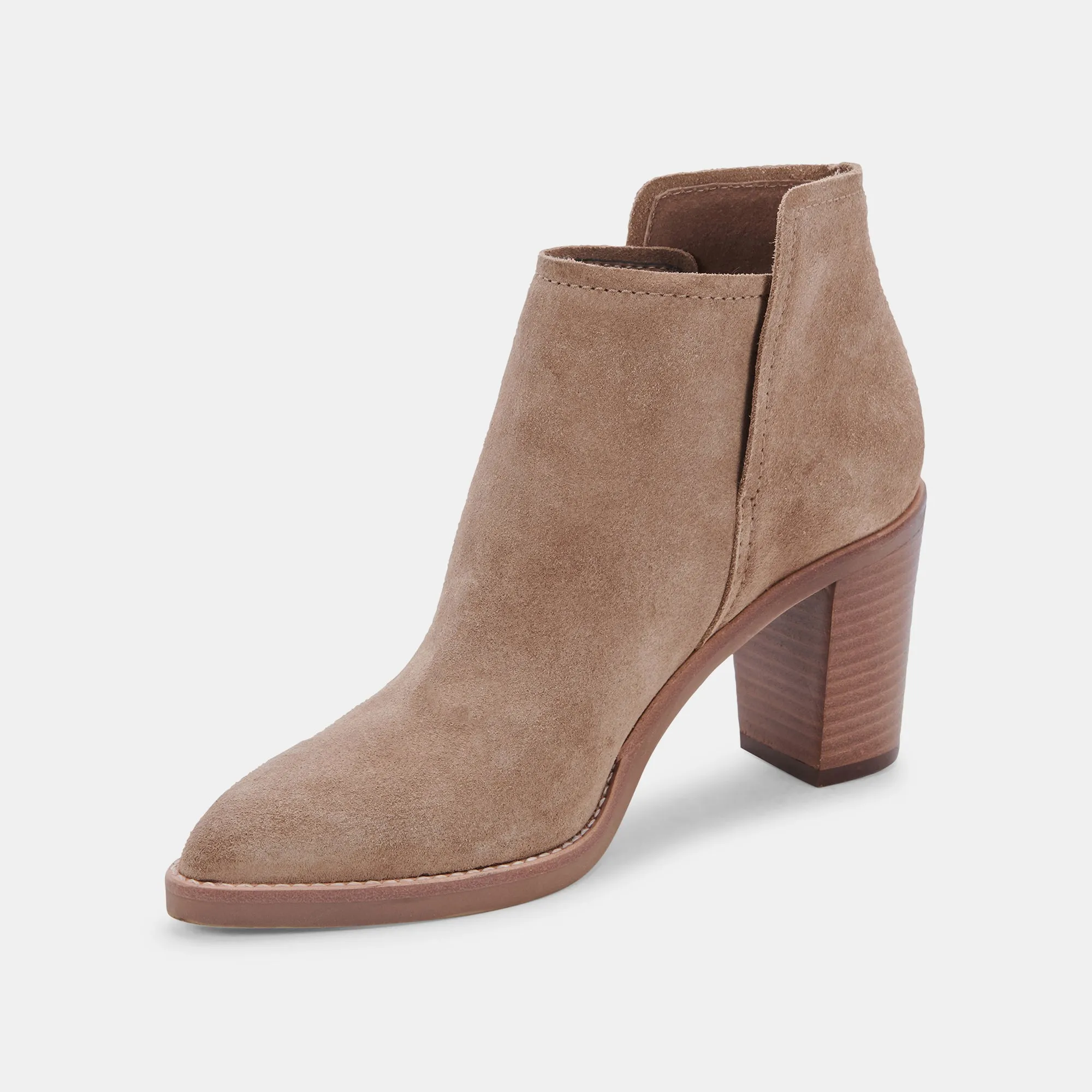 SPADE BOOTIES MUSHROOM SUEDE