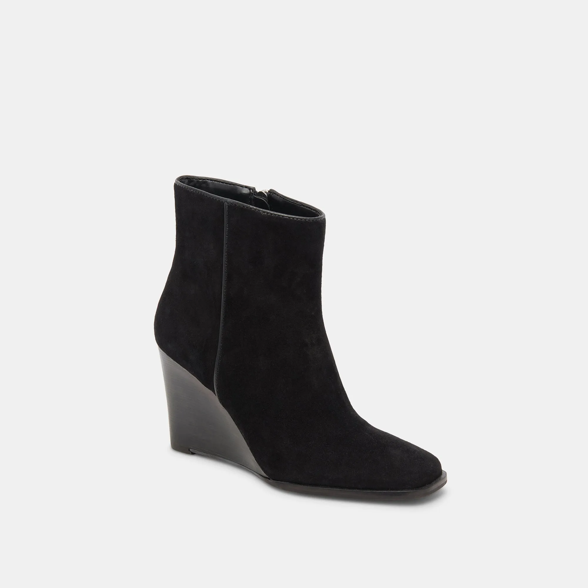 SUSANN WIDE BOOTIES ONYX SUEDE