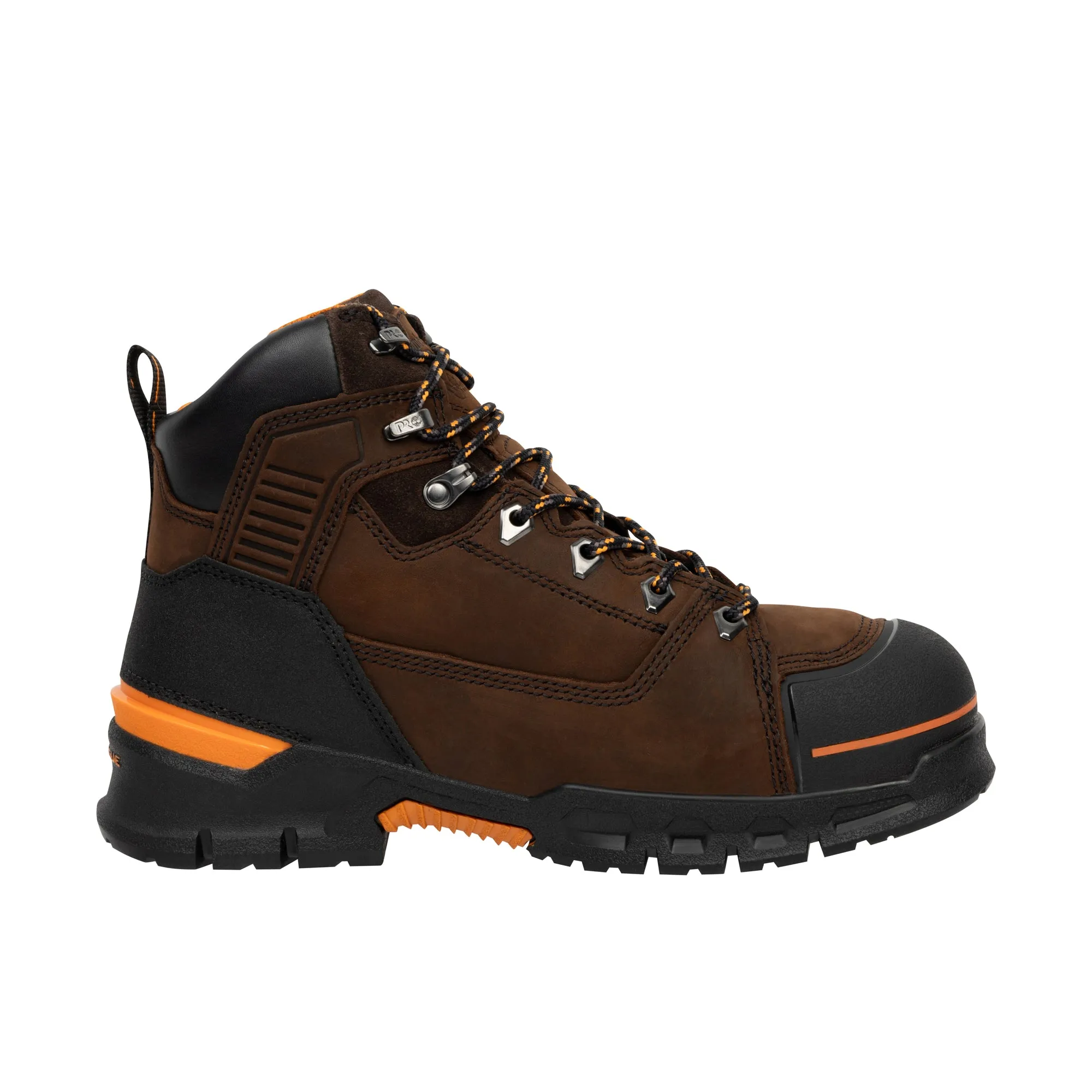 Timberland Pro Endurance EV CSA Composite Toe Work Boots - Walnut & Orange