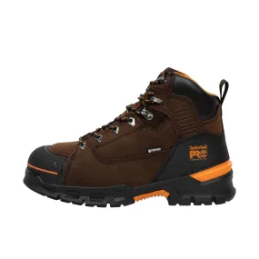 Timberland Pro Endurance EV CSA Composite Toe Work Boots - Walnut & Orange