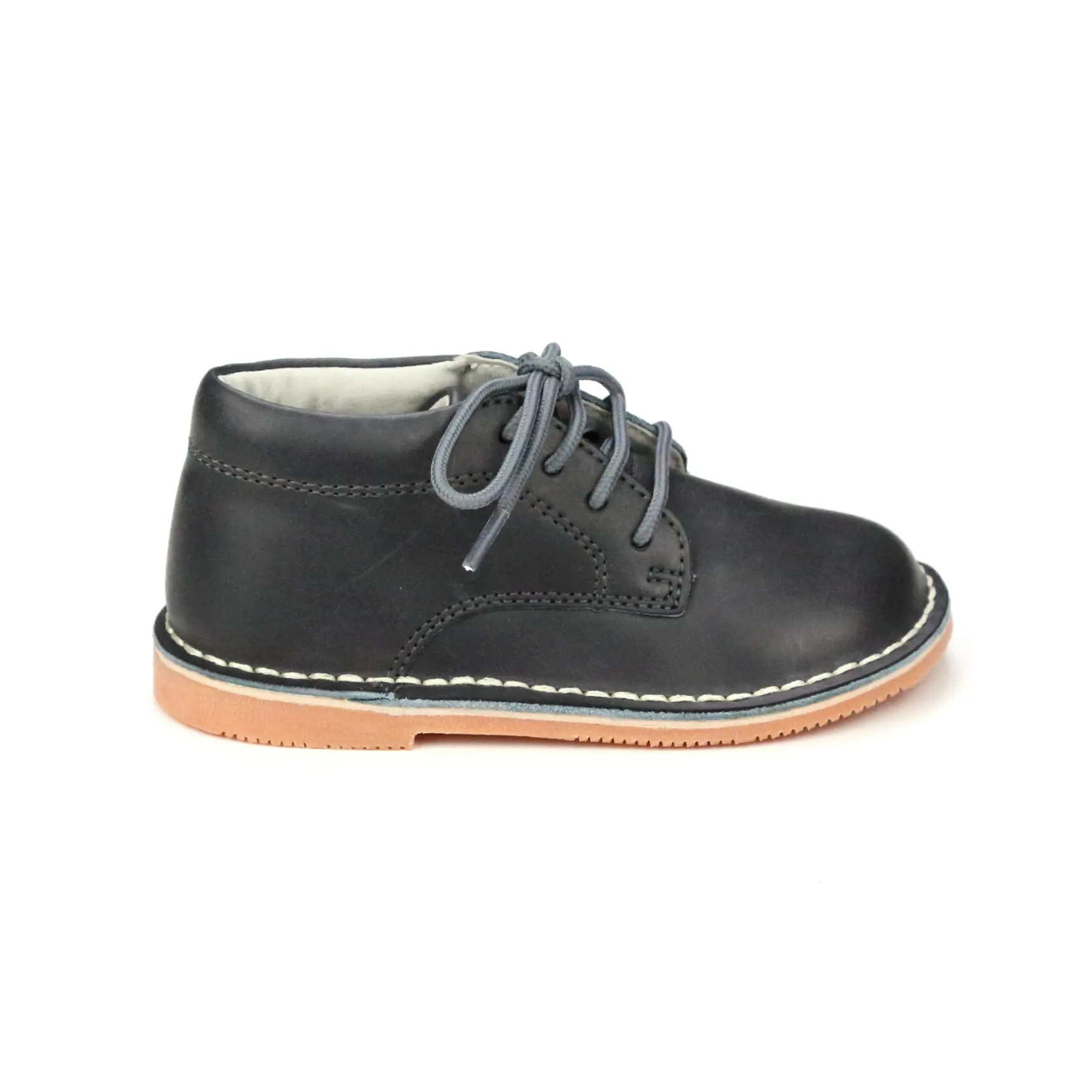 Tuck Mid-Top Lace Up Shoe