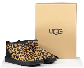 UGG Black Classic Ultra Mini Panther Womens Butterscotch Fashion Boot UK 5 EU 38 👠