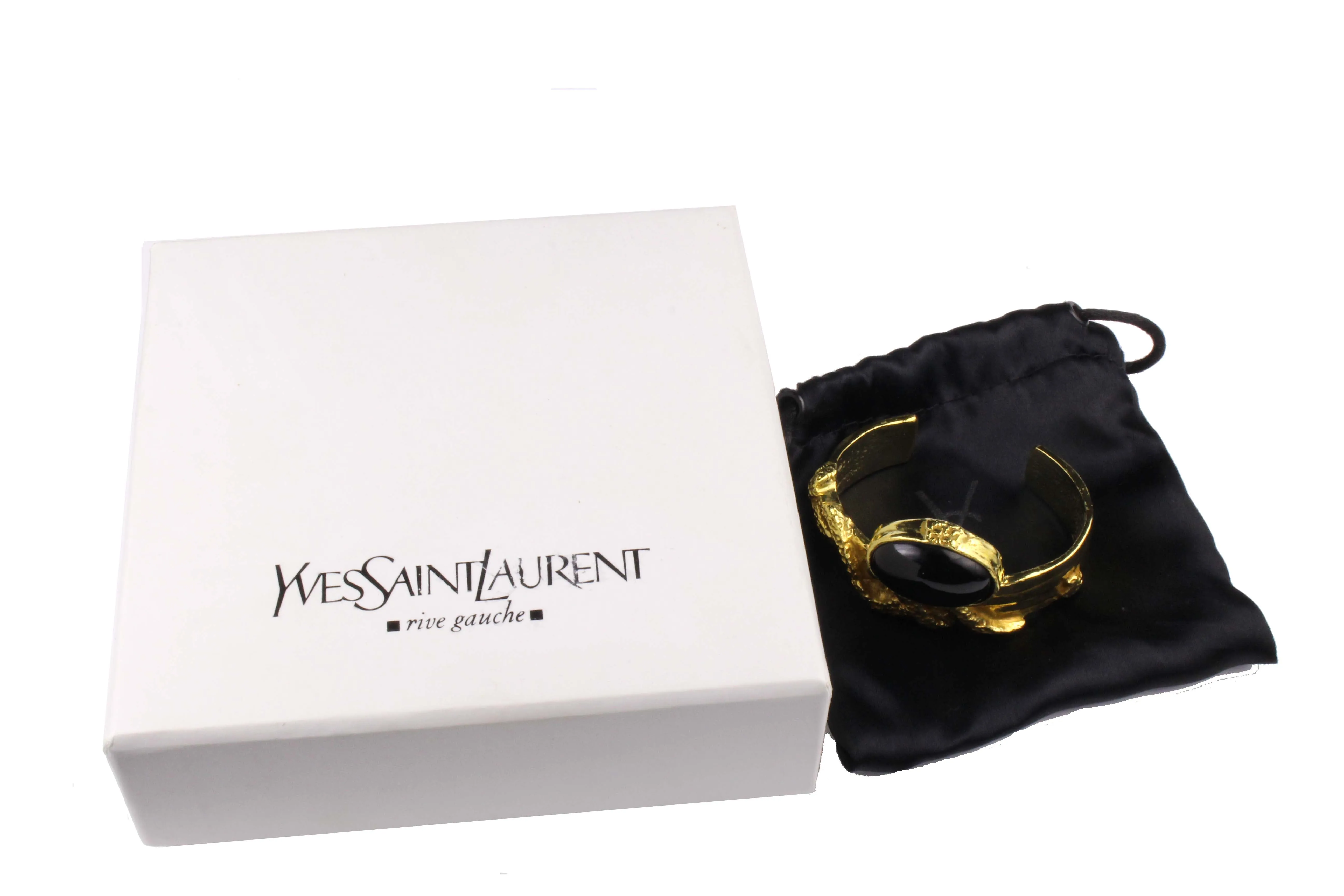 YVES SAINT LAURENT Rive Gauche Arty cuff bracelet