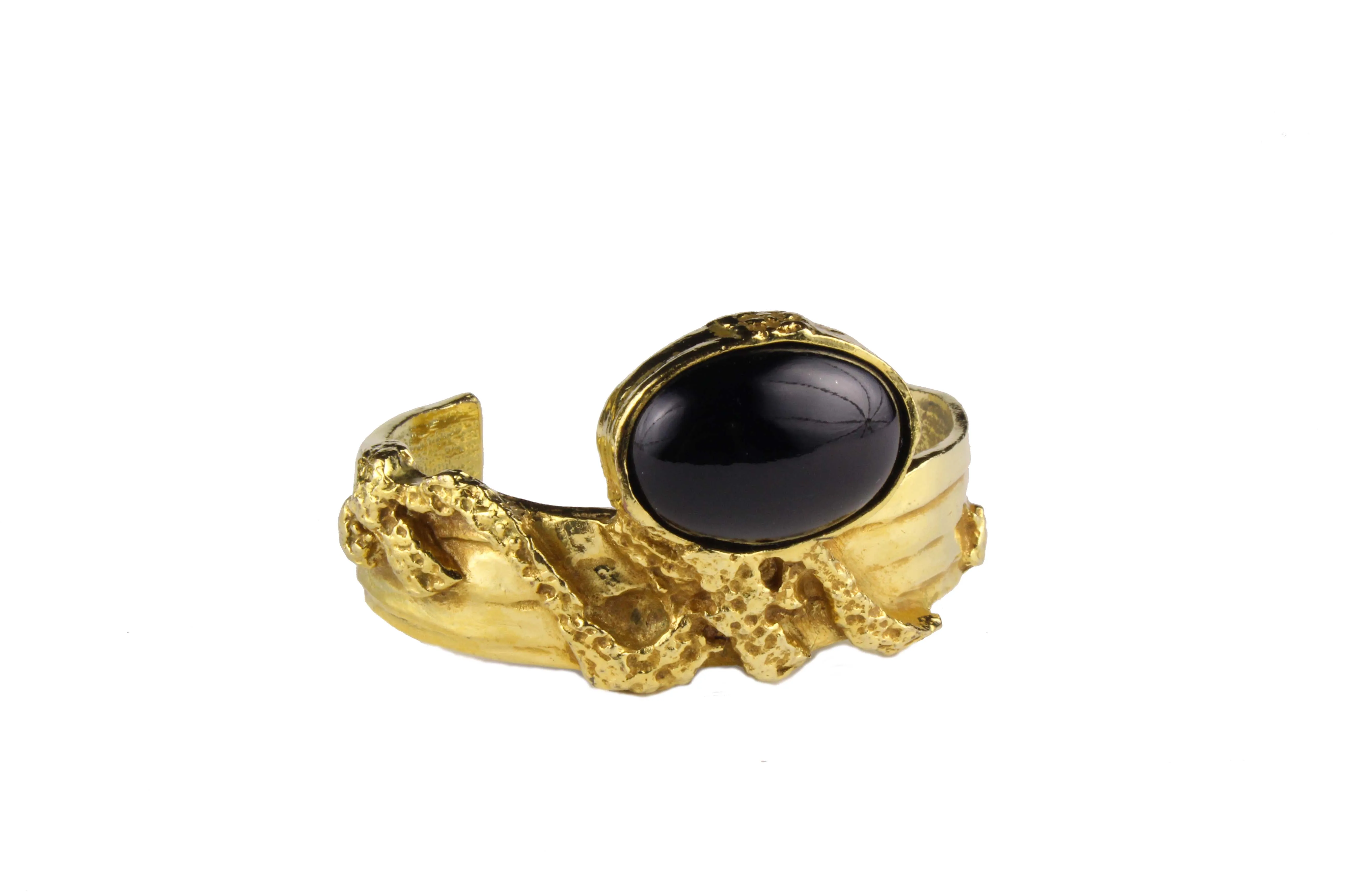 YVES SAINT LAURENT Rive Gauche Arty cuff bracelet