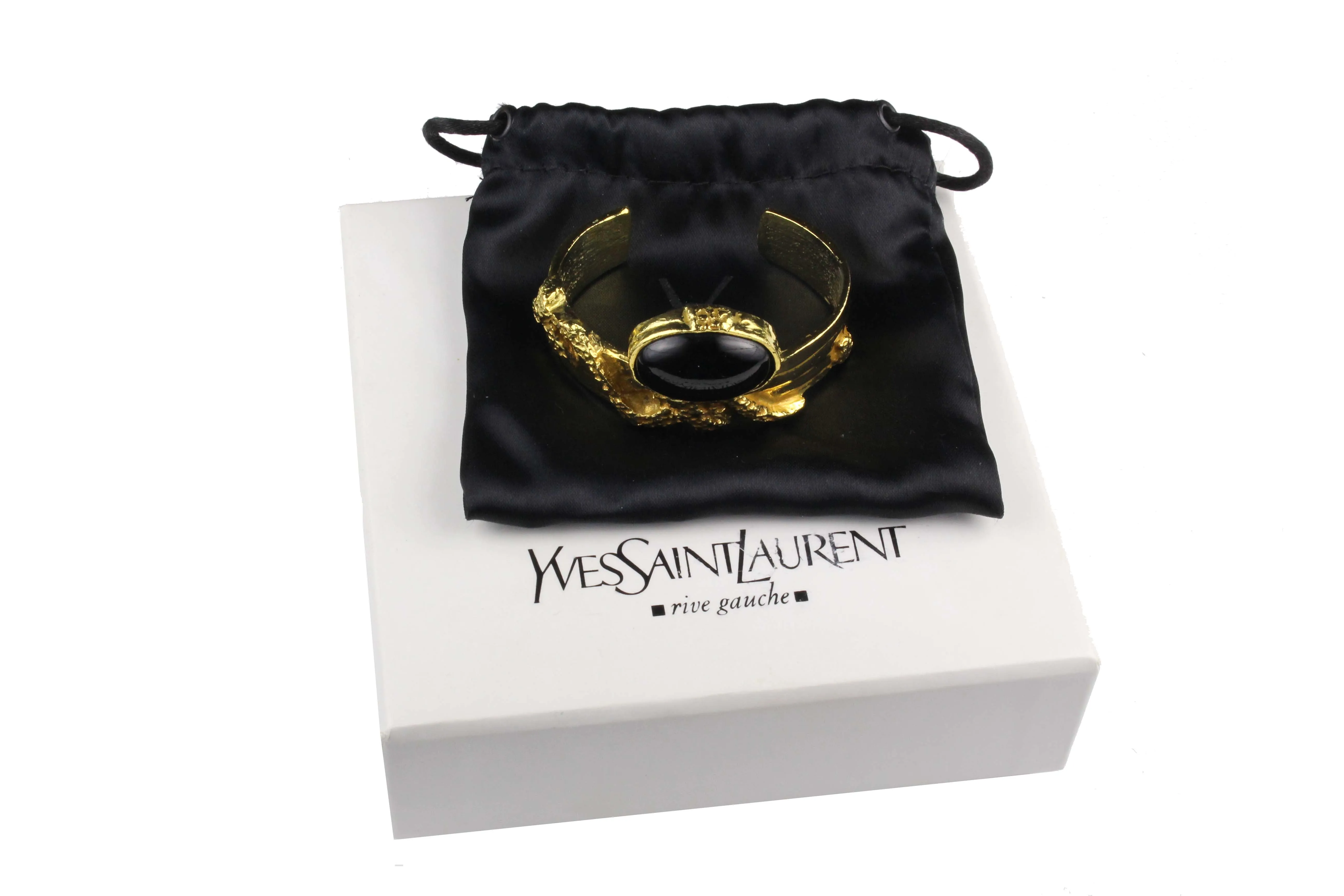 YVES SAINT LAURENT Rive Gauche Arty cuff bracelet